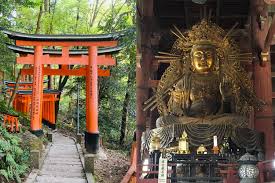 Temple of Japanese old culture